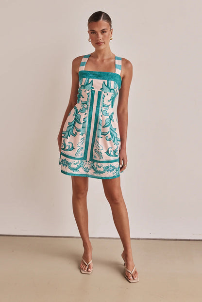 Robe courte a Bretelles